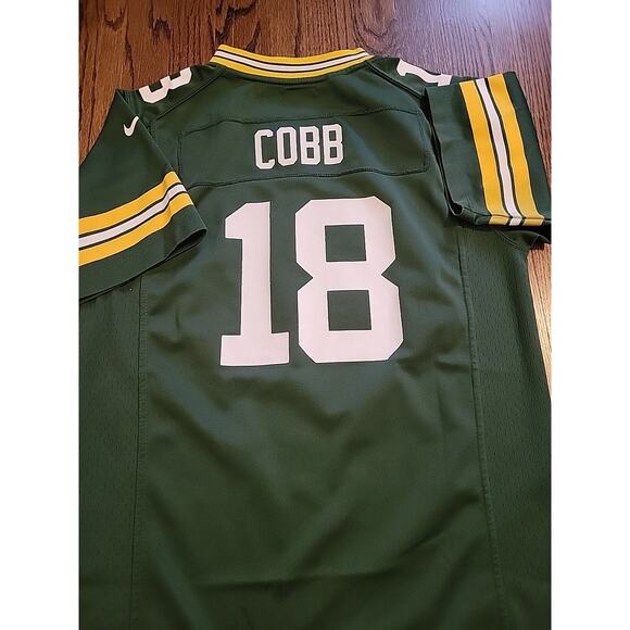 Nike Randall Cobb Green Bay Packers NFL Football Jersey Youth Large 14-16 Boy - Picture 1 of 8